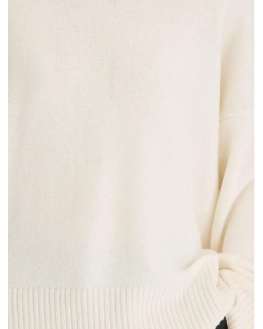 Loulou de Saison White Anton Cashmere Sweater