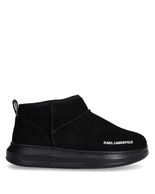 Karl Lagerfeld Black Thermo Boots