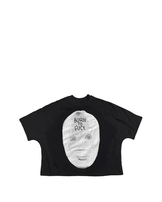 Billionaire Studios Black Bandage T-Shirt for men