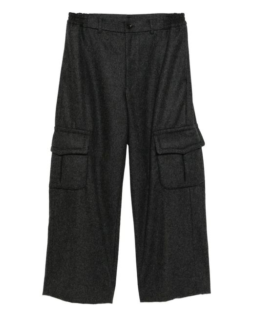 Comme des Garçons Cargo Broek in het Black
