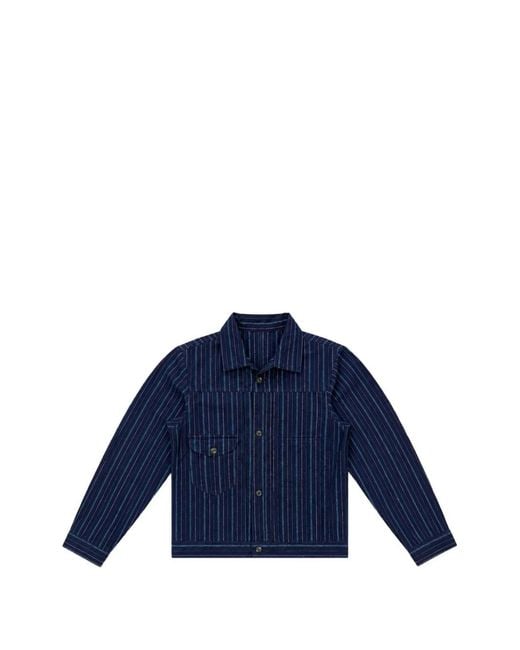Fortela Blue Pouce Cycletop Striped Jacket for men