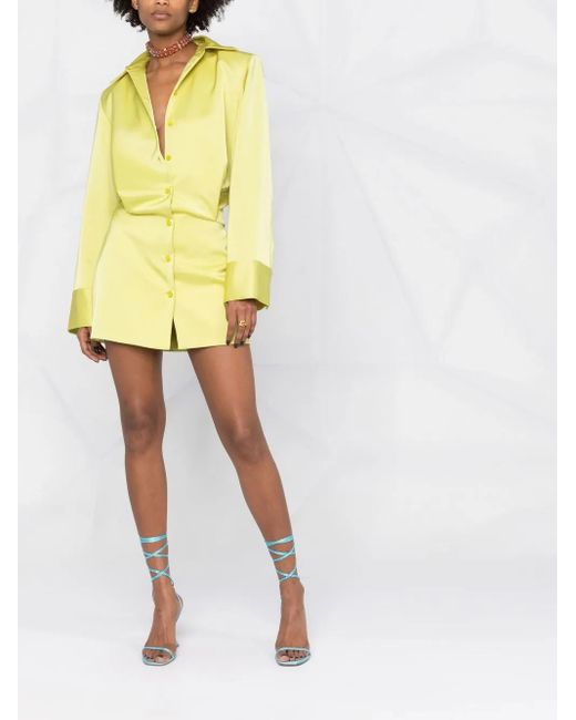 The Attico Dresses Yellow