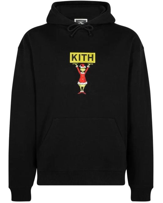 Kith Black X The Grinch Williams Iii Hoodie for men