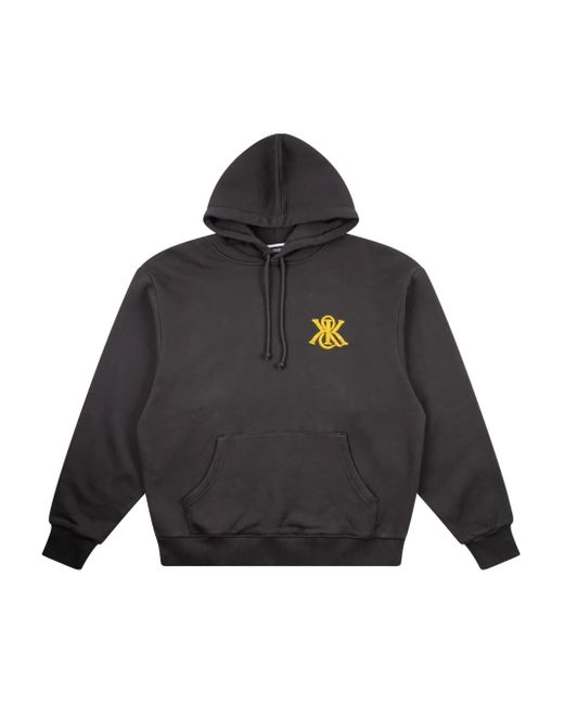 Felpa Nelson Con Cappuccio di Kith in Gray da Uomo