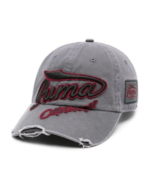 Cappello da baseball con effetto vissuto x Ottolinger di PUMA in Gray