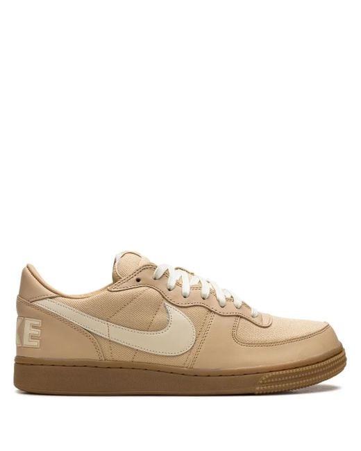 Nike Brown Terminator "Sesame/Coconut Milk" Sneakers for men