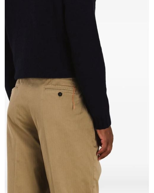Fortela Natural Pleated Trousers for men