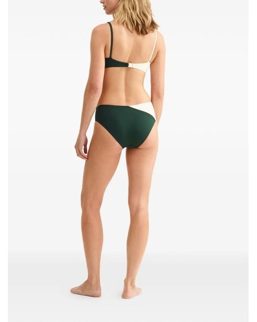 Eres Green Dualité Bikini Top
