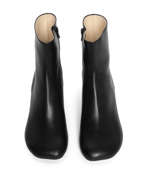 Loewe Black Toy Ankle Boots Aus Leder