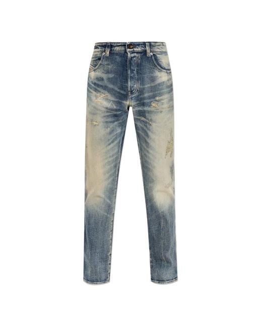 DIESEL Blue 1993 D-Vyl Distressed Jeans for men