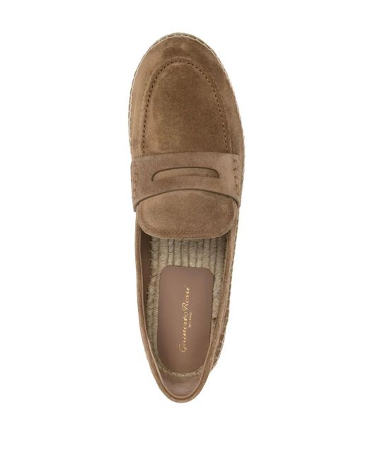 Gianvito Rossi Brown Lido Espadrilles for men