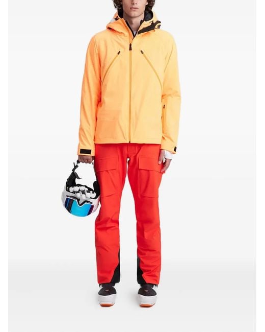 Aztech Mountain Yellow Hayden 3L Shell Hooded Shell Ski Jacket