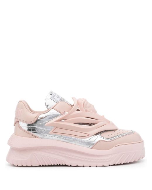 Versace Pink 'odissea' Sneakers,