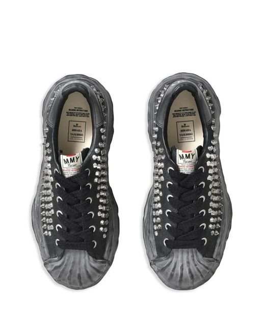 Maison Mihara Yasuhiro Black Blakey Low-Top Sneakers for men