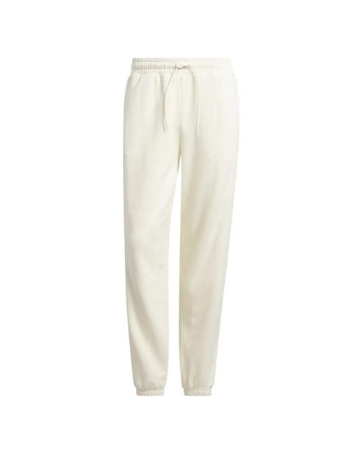 Adidas White Quilted Track Pants for men