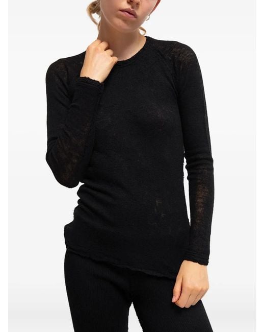 Gudrun & Gudrun Black Barba Knitted Top