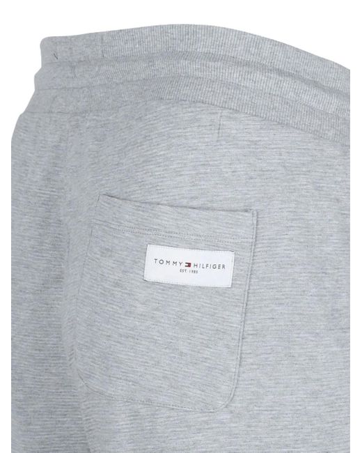 Tommy Hilfiger Trainingsbroek Met Logopatch in het Gray voor heren