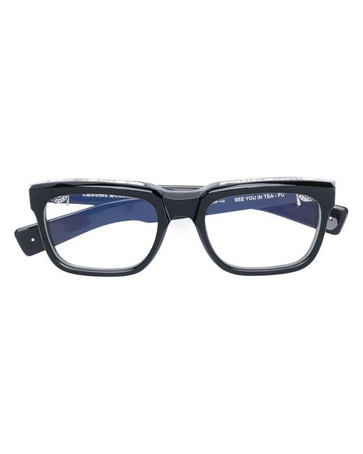 Lunettes See You In Tea Chrome Hearts pour homme en coloris Black