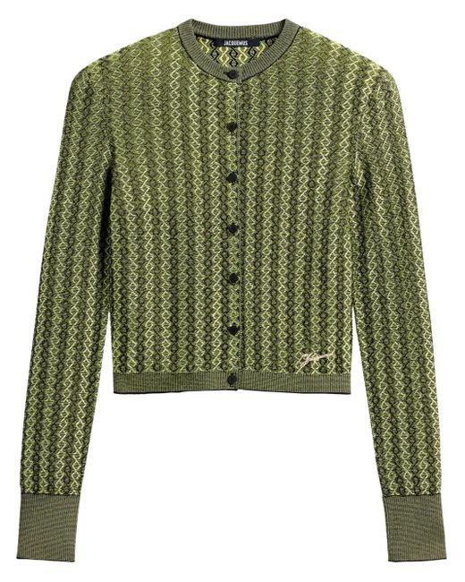 Jacquemus Green 'Marino' Cardigan