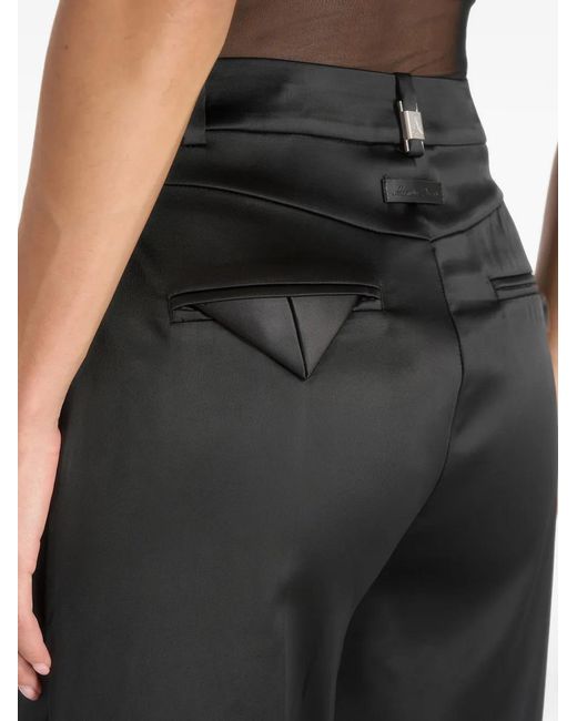 Manière De Voir Black Pantalon Julie En Satin À Plis