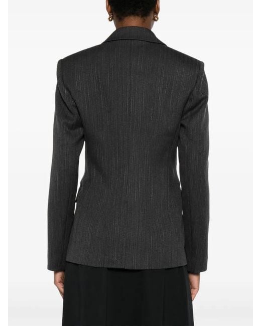 Liu Jo Blazer Met Dubbele Rij Knopen in het Black