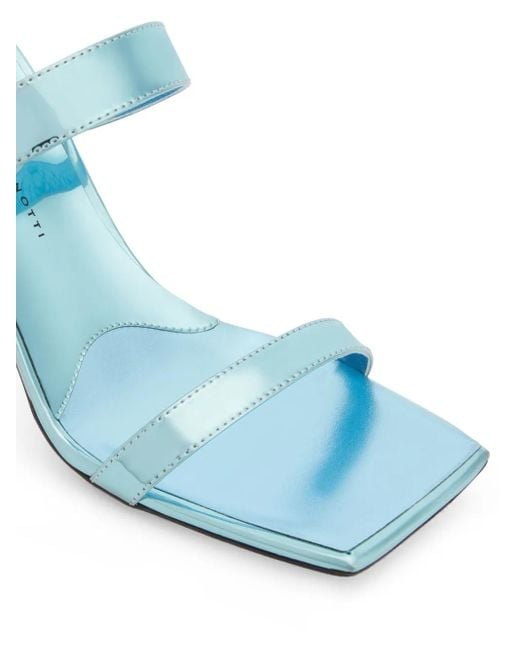 Giuseppe Zanotti Blue Flaminia Open-Toe Sandals