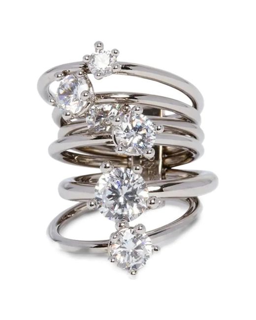 Panconesi White Diamanti Orbit Ring
