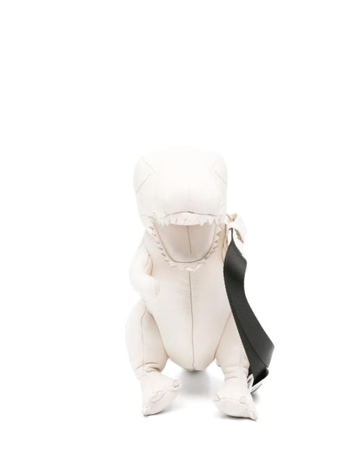 Maison Mihara Yasuhiro White Dolls T-Rex Cross Body Bag
