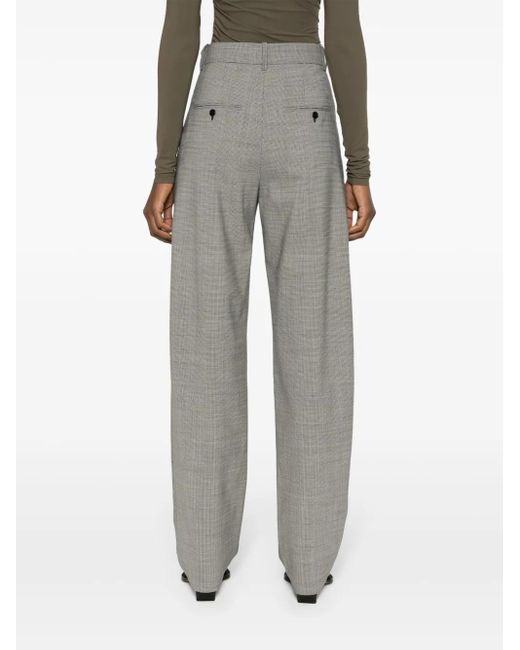Isabel Marant Gray Stretch Wool Pants