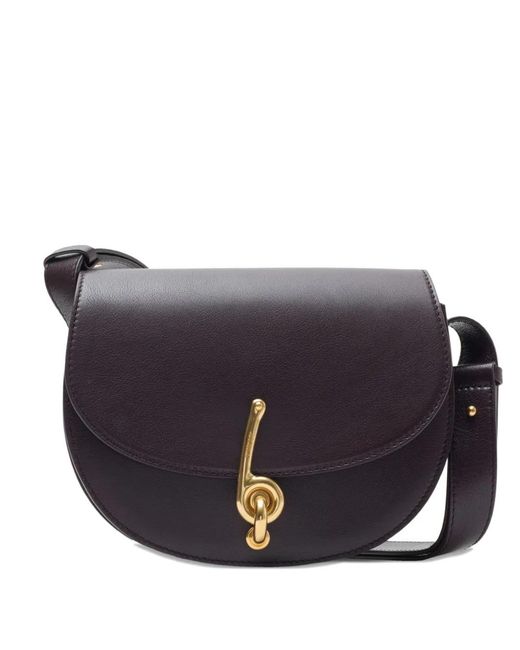 Burberry Blue Small Bridle Bag