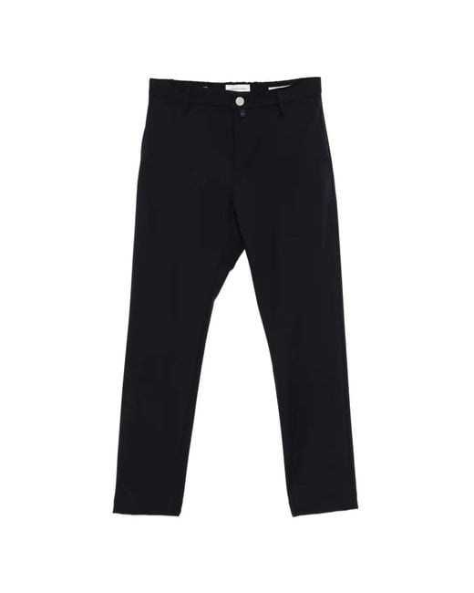 Jacob Cohen Blue Button Trousers