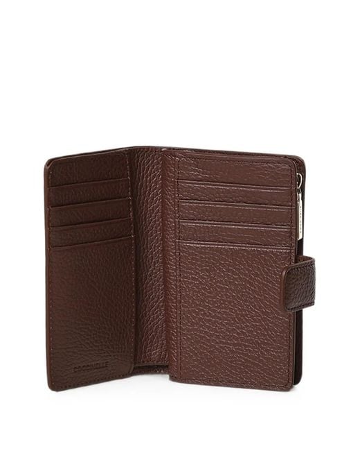 Coccinelle Brown Metallic Soft Wallet