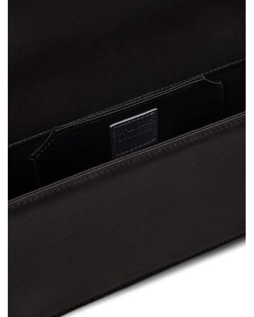 Malone Souliers Black Pochette Vivien Ornée De Cristaux