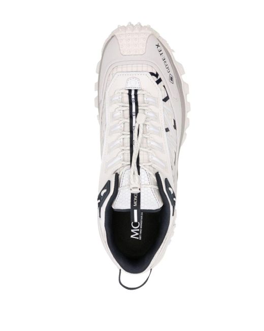 Moncler White Trailgrip Gore-Tex Low Top Sneakers for men