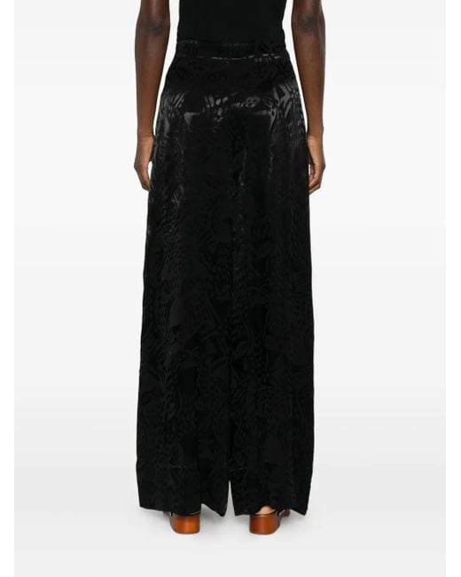 Farm Rio Black Gemusterte Hose