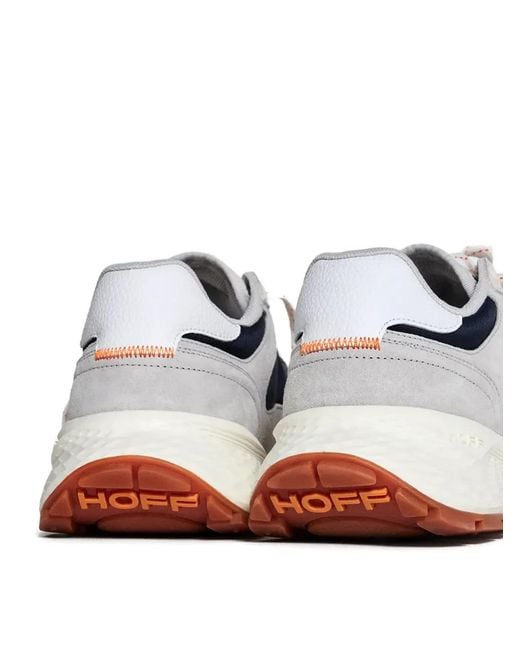 HOFF White City Panelled Sneakers for men