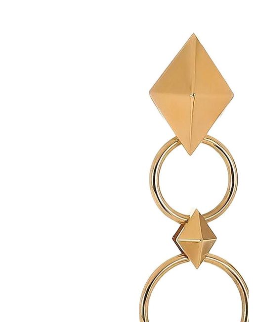 CADAR Metallic Python Drop Earrings