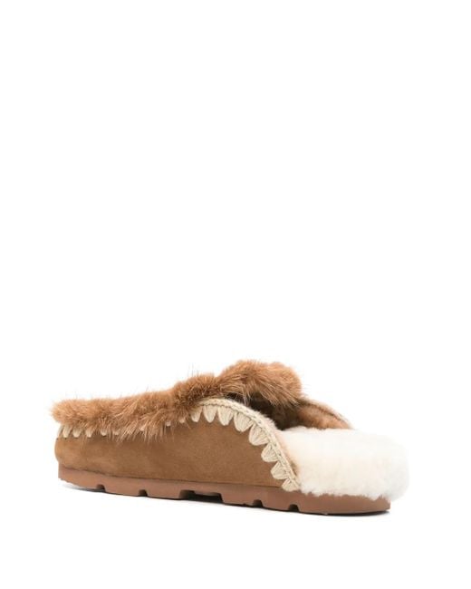 Mou Brown Winter Bio Mules