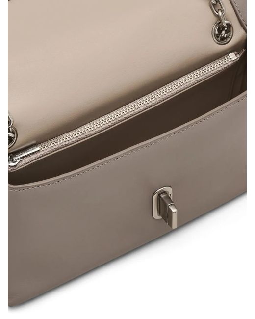 Marc Jacobs Gray The Dual Chain Shoulder Bag