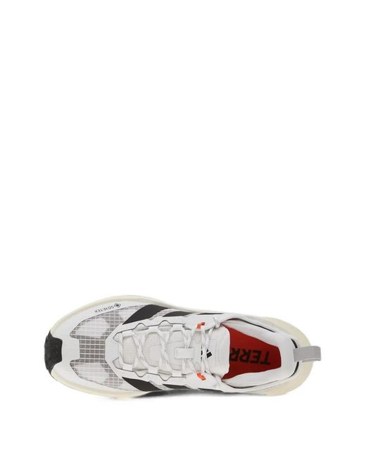 Adidas White Terrex Freehiker 3 Gore-Tex Sneakers for men