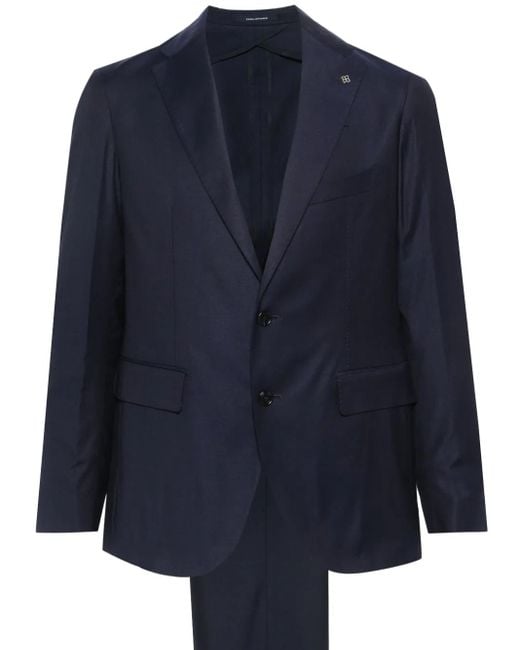 Tagliatore Blazer Met Enkele Rij Knopen in het Blue voor heren