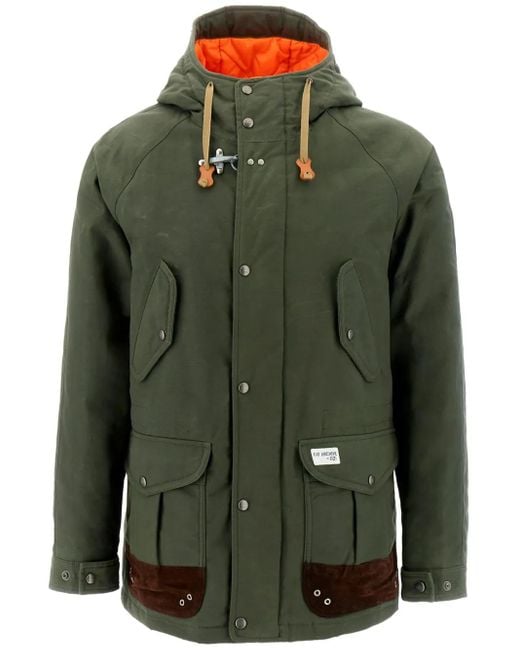 Fay Green Archive Parka for men