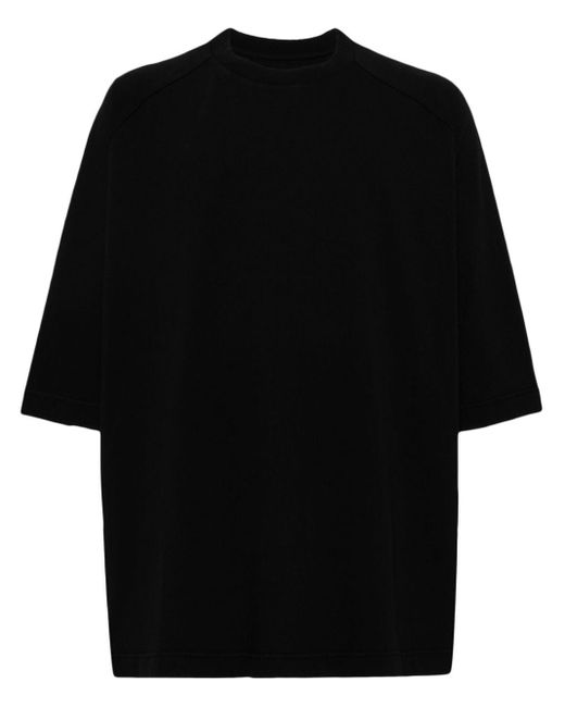 Casey Casey Black Big Rag Cotton T-shirt for men