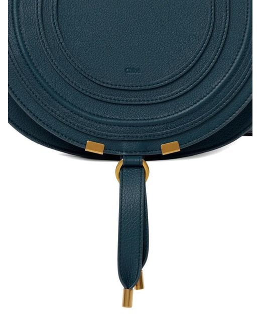 Chloé Blue Sac À Bandoulière Marcie