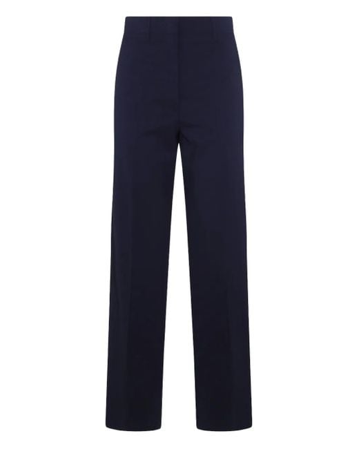 Pantalones con pinzas Miu Miu de color Blue