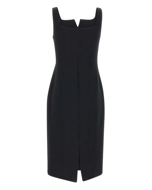 Robe Sans Manches Etruria À Encolure Carrée Max Mara en coloris Black