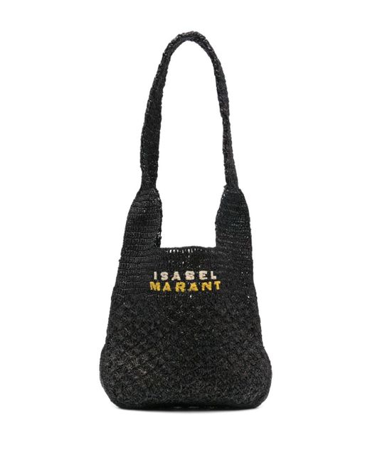 Isabel Marant Black Small Praia Shoulder Bag