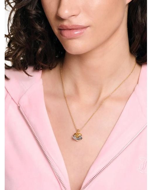 Juicy Couture White Collier Icon Heart
