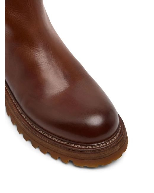 Marsèll Brown Carrucola Ankle Boots for men