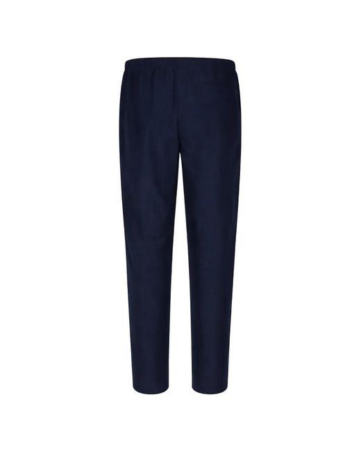 Cellar Door Blue Drawstring Track Pants for men